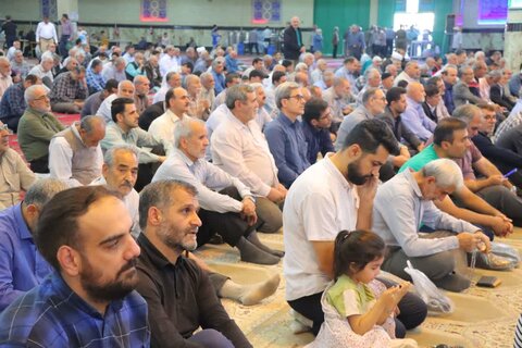 تصاویر/ نماز جمعهدعبادی سیاسی اسلامشهر