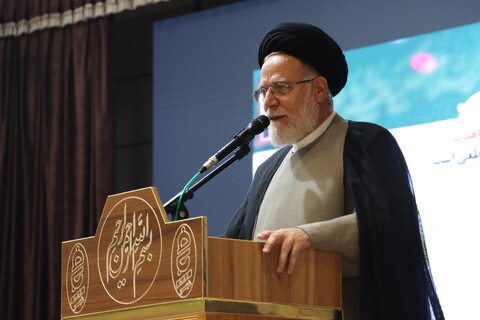 حجت‌الاسلام والمسلمین میراحمدی، مشاور رئیس مرکز و دبیر قرارگاه جهادی پیامبر اعظم(ص) 