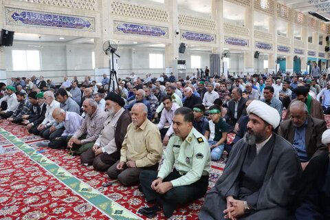 تصاویر/ برگزاری نماز جمعه شهرستان مهریز