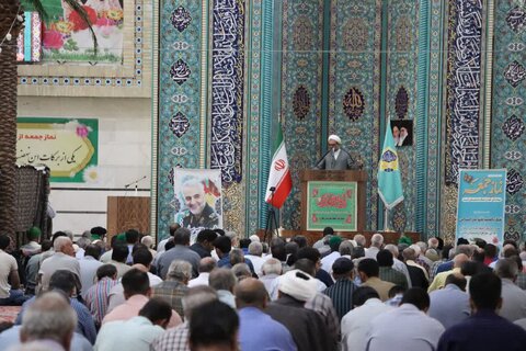 تصاویر/ برگزاری نماز جمعه شهرستان مهریز