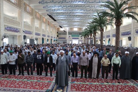 تصاویر/ برگزاری نماز جمعه شهرستان مهریز