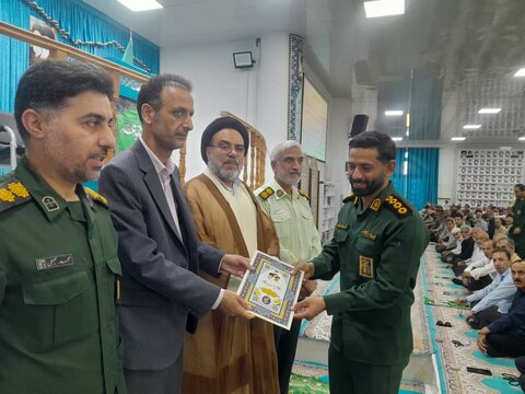 تصاویر/ آیین عبادی سیاسی نمازجمعه امروز شهر جم