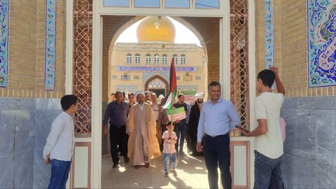 تصاویر/ نمازعبدی سیاسی جمعه مشکات