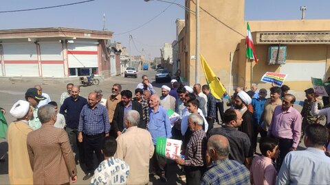 تصاویر/ نمازعبدی سیاسی جمعه مشکات