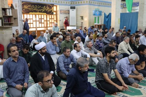 نماز جمعه عالیشهر به روایت تصویر