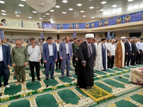 نمازجمعه امروز شهر عسلویه به روایت تصویر