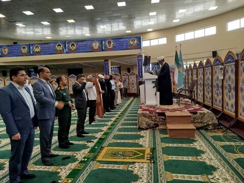 نمازجمعه امروز شهر عسلویه به روایت تصویر