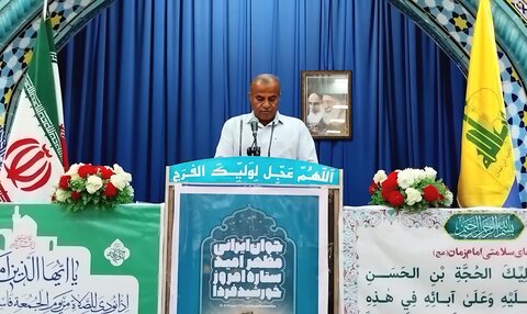 نمازجمعه بندر دیر به روایت تصویر