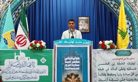 نمازجمعه بندر دیر به روایت تصویر