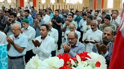 نمازجمعه بندر دیر به روایت تصویر