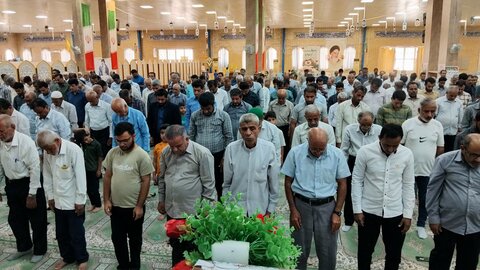 نمازجمعه بندر دیر به روایت تصویر