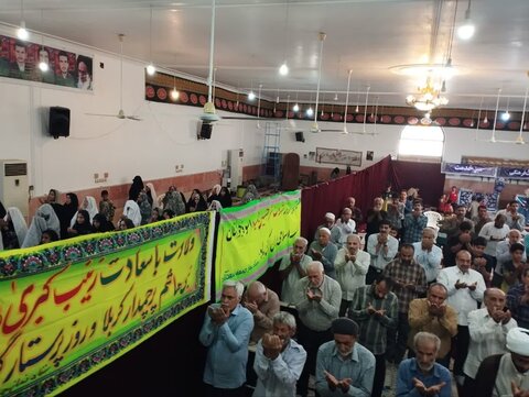 تصاویر/ آیین عبادی سیاسی نمازجمعه امروز شهر سعدآباد