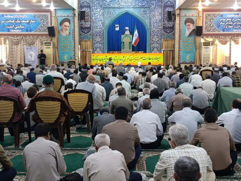 نماز جمعه بوشهر به روایت تصویر