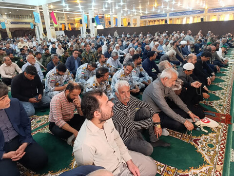 نماز جمعه بوشهر به روایت تصویر