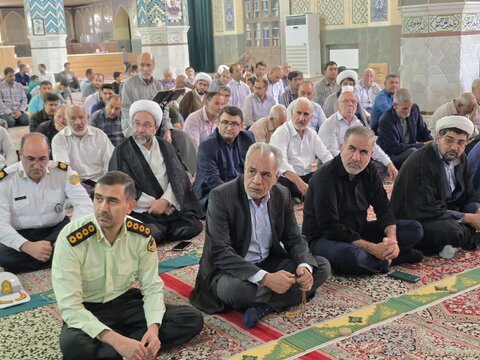 تصاویر/ نماز جمعه بهاباد به روایت تصویر