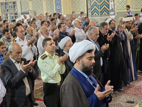 تصاویر/ نماز جمعه بهاباد به روایت تصویر