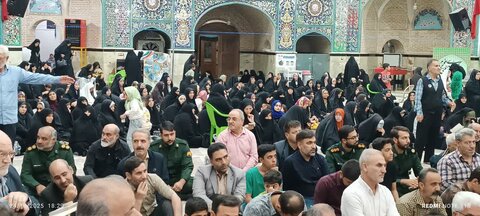 تصاویر/آیین نکوداشت یکصدمین جلسه تفسیر نهج‌البلاغه در ساوه