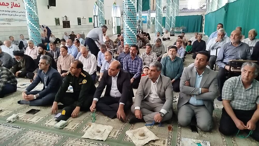نمازجمعه بهادران مهریز