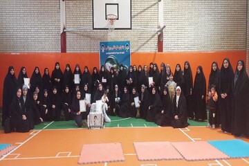 جشنواره ورزشی ویژه بانوان طلبه در اردبیل برگزار شد+عکس