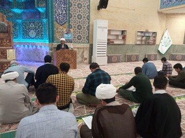 تصاویر/ مراسم تلاوت هفتگی قرآن طلاب کاظمیه