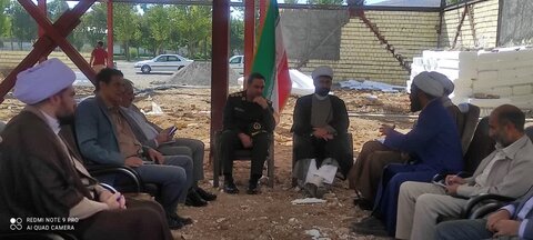 تصاویر/برگزاری جلسه قرارگاه راهبری و پشتیبانی مساجد شهرستان دلفان
