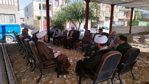 تصاویر/برگزاری جلسه قرارگاه راهبری و پشتیبانی مساجد شهرستان دلفان