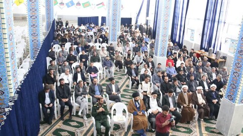 تصاویر/آیین معارفه و تکریم امام جمعه اندیکا برگزار شد؛