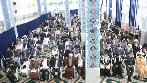 تصاویر/آیین معارفه و تکریم امام جمعه اندیکا برگزار شد؛