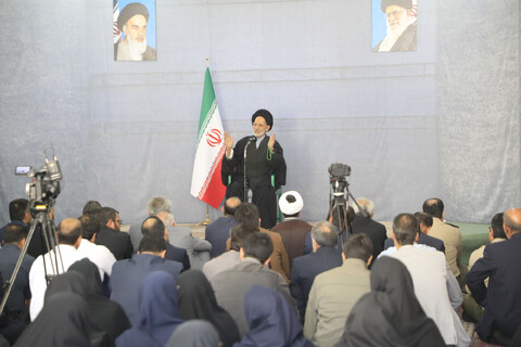 دیدار پرستاران با نماینده ولی فقیه در خراسان جنوبی