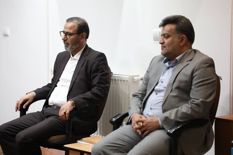 تصاویر/ دیدار مدیرکل دیوان محاسبات استان با نماینده ولی فقیه در استان سمنان