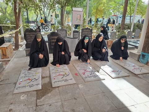 تصاویر/برگزاری اردو فرهنگی طلاب مدرسه علمیه فاطمه‌الزهرا ساوه