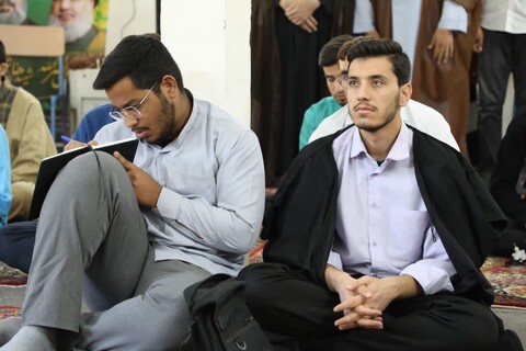 برگزاری درس اخلاق ویژه طلاب مدرسه علمیه مصلی یزد