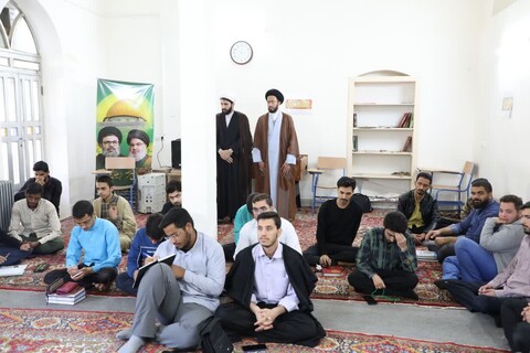 برگزاری درس اخلاق ویژه طلاب مدرسه علمیه مصلی یزد