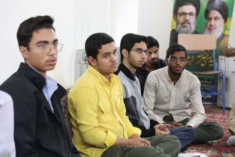 برگزاری درس اخلاق ویژه طلاب مدرسه علمیه مصلی یزد