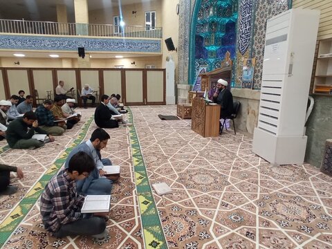 تصاویر/ مراسم تلاوت هفتگی قرآن طلاب کاظمیه