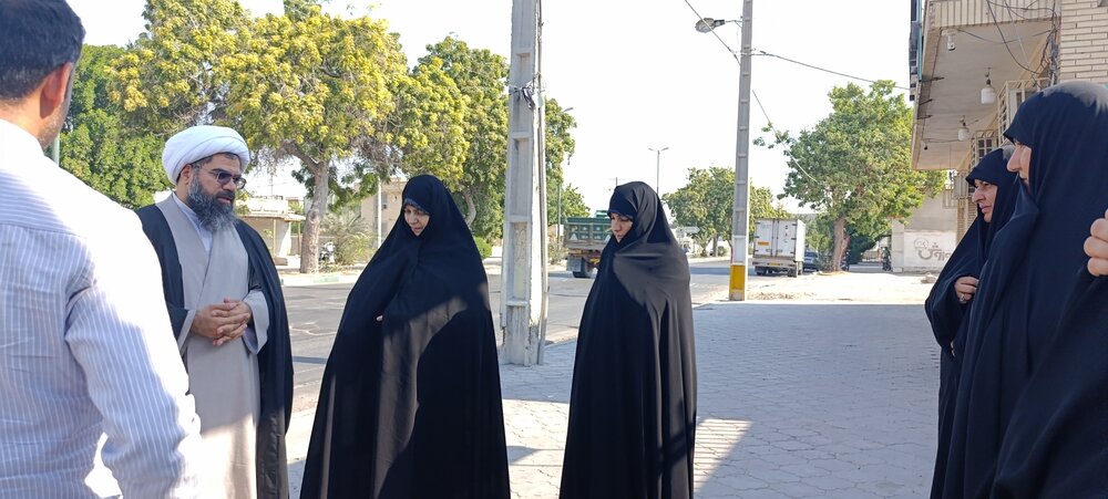 مدیر حوزه‌ علمیه خواهران هرمزگان از حوزه علمیه تاریخی سیدمحمدعالم بازدید کرد