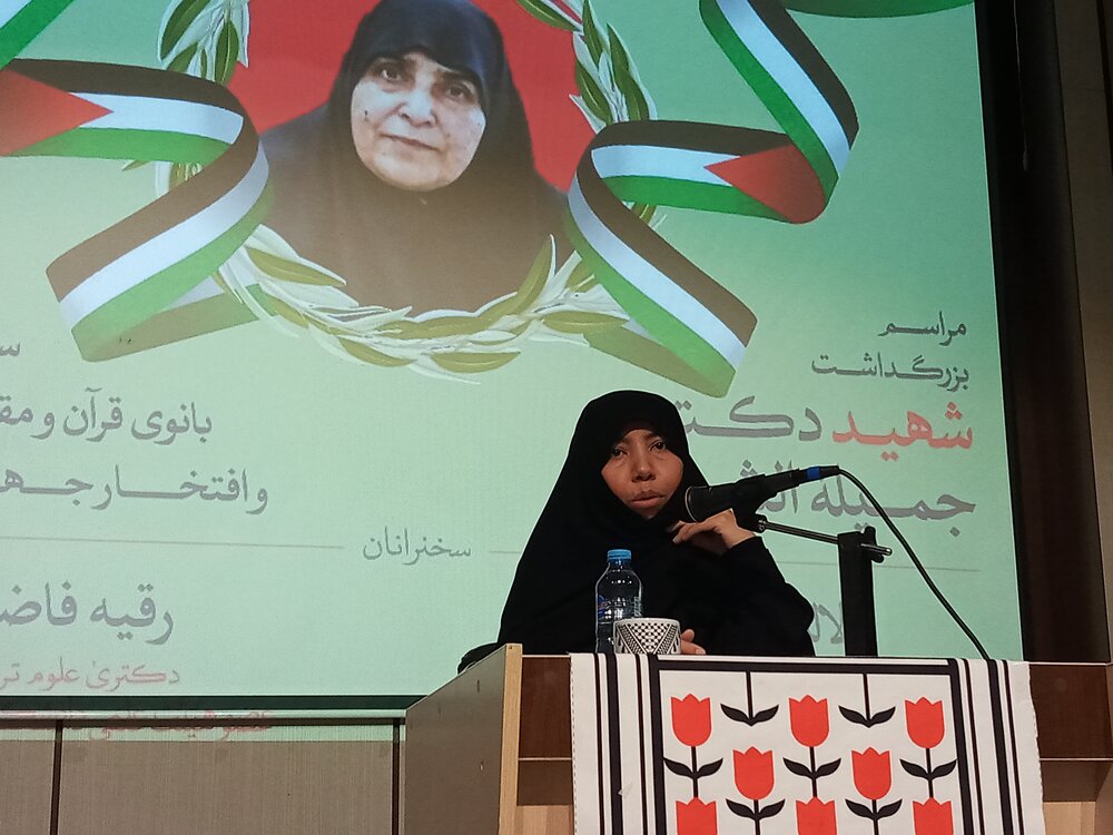 جریان قرآنی شهیده الشنطی امید و قدرت مقاومت را افزایش داد