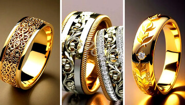 احکام شرعی | دامادها بخوانند! آیا انگشتر طلای عروسی گناه دارد؟