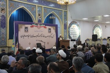 «موسوی» امام جمعه مسجدسلیمان شد+ تصاویر