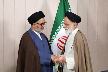 تصاویر/ بازدید امام جمعه بمبئی از خبرگزاری حوزه