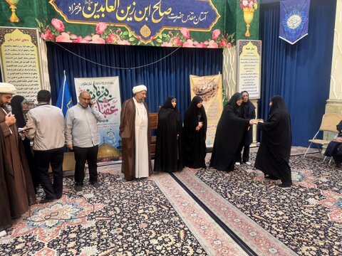 تصاویر/ برگزاری میلاد با سعادت حضرت زینب کبری(س)، الگوی صبر و فداکاری در امامزاده صالح فرحزاد