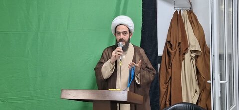 تصاویر/ درس اخلاق با سخنرانی حجت  الاسلام حسن وطن خواه در مسجدالرسول(ص)