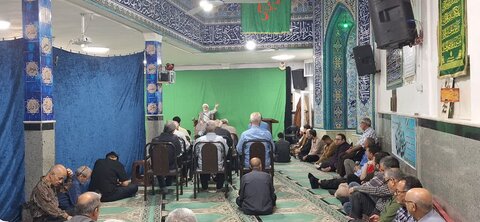 تصاویر/ درس اخلاق با سخنرانی حجت  الاسلام حسن وطن خواه در مسجدالرسول(ص)