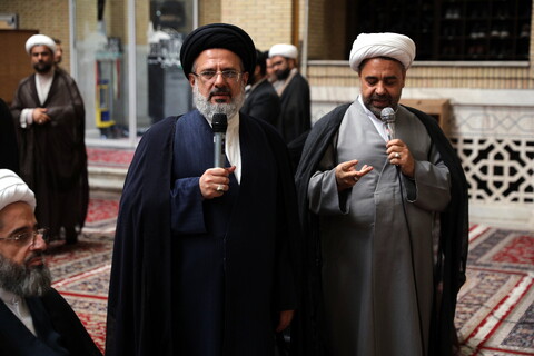 تصاویر/بازدید میهمانان کنگره آیت الله میرزای نائینی از مدرسه علمیه نواب مشهد