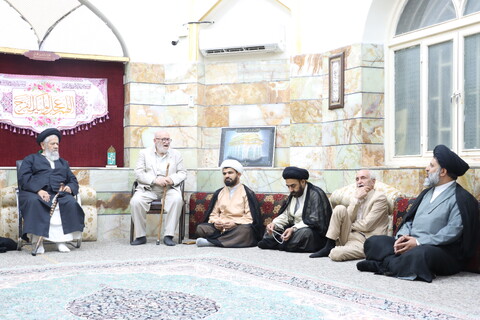 دیدار اعضای ستاد بزرگداشت 50 اُمین سالگرد ارتحال آیت الله العظمی بهبهانی (ره) با نماینده ولی فقیه در خوزستان