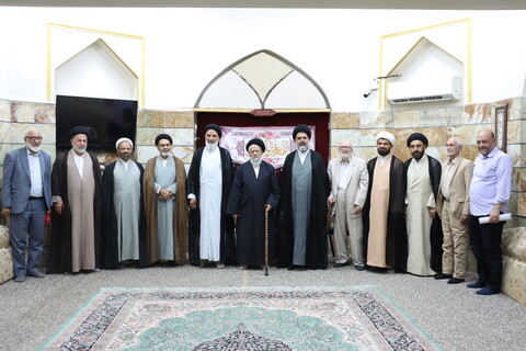 دیدار اعضای ستاد بزرگداشت 50 اُمین سالگرد ارتحال آیت الله العظمی بهبهانی (ره) با نماینده ولی فقیه در خوزستان