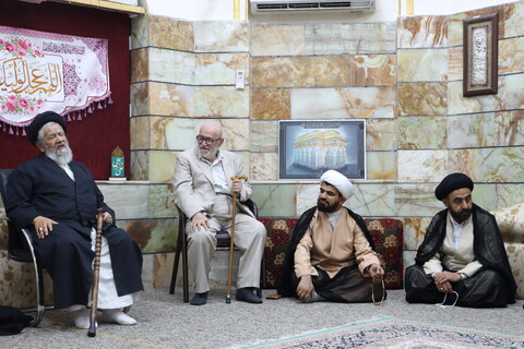 دیدار اعضای ستاد بزرگداشت 50 اُمین سالگرد ارتحال آیت الله العظمی بهبهانی (ره) با نماینده ولی فقیه در خوزستان