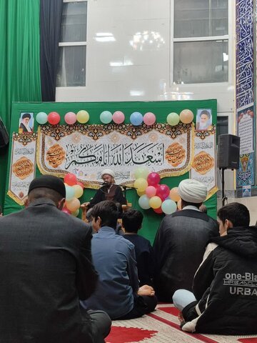 تصاویر/ مراسم جشن ولادت حضرت زینب کبری(س)در مدرسه علمیه نورآباد
