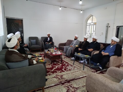 تصاویر/بازدید معاون تهذیب حوزه علمیه خوزستان از مدرسه علمیه حضرت علی بن ابیطالب (ع)ایذه