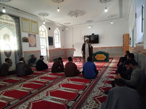 تصاویر/بازدید معاون تهذیب حوزه علمیه خوزستان از مدرسه علمیه حضرت علی بن ابیطالب (ع)ایذه